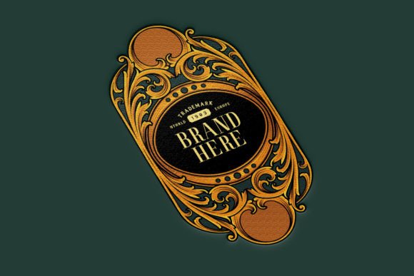 Beautiful Floral Engraved Symmetrical and Vector Illustration: A Versatile Design for Modern Creativity