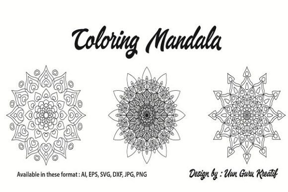 Coloring Mandala 017: A Versatile Design for Luxury and Creativity