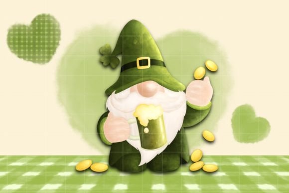 Cute Gnome St Patrick’s Day Designs for Creative Projects