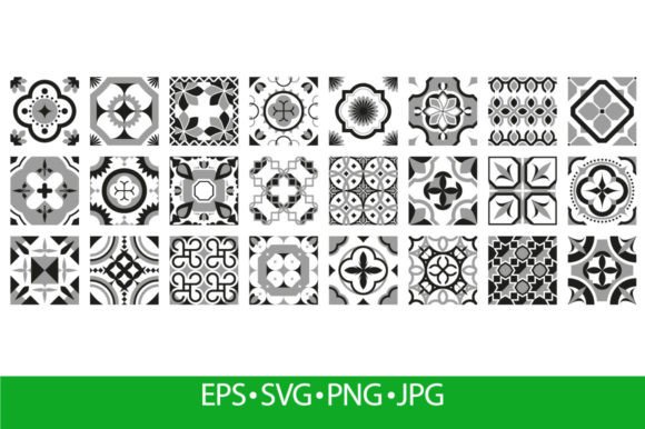 Ornamental Black Tiles: Portugal's Timeless Design Legacy