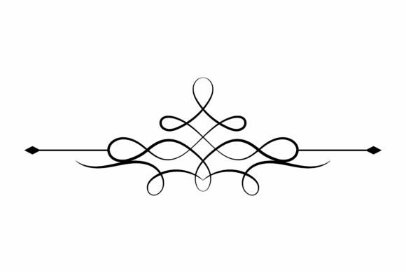Royal Calligraphic Ornament: Elevating Design with Timeless Elegance