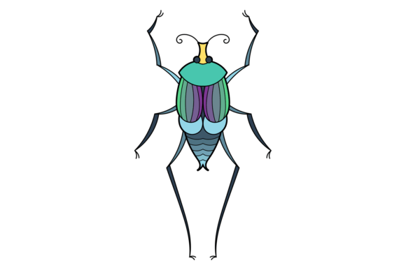The Beetle Icon: A Colorful Wing Bug in Modern Design and Symbolism